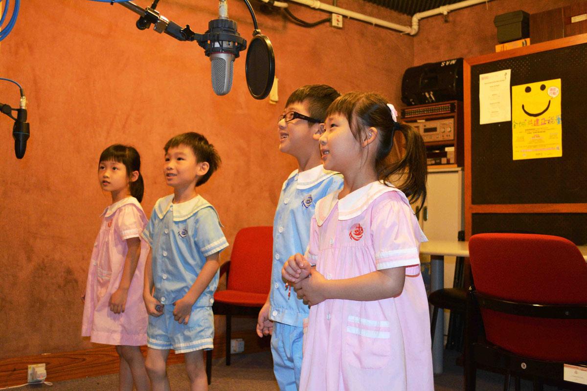  學校團體-錄製歌曲